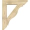 Ekena Millwork Funston Slat Rough Sawn Bracket w/ Offset Brace, Douglas Fir, 8"W x 34"D x 40"H BKT0806X34X40FST06RDF - alternate 2